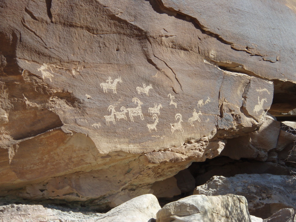 Beautiful Native American rock art