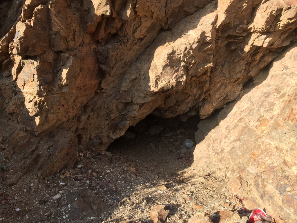 Opening to the Isinglass Mine