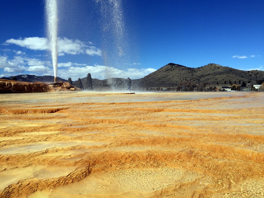 Geyser Park Soda Springs