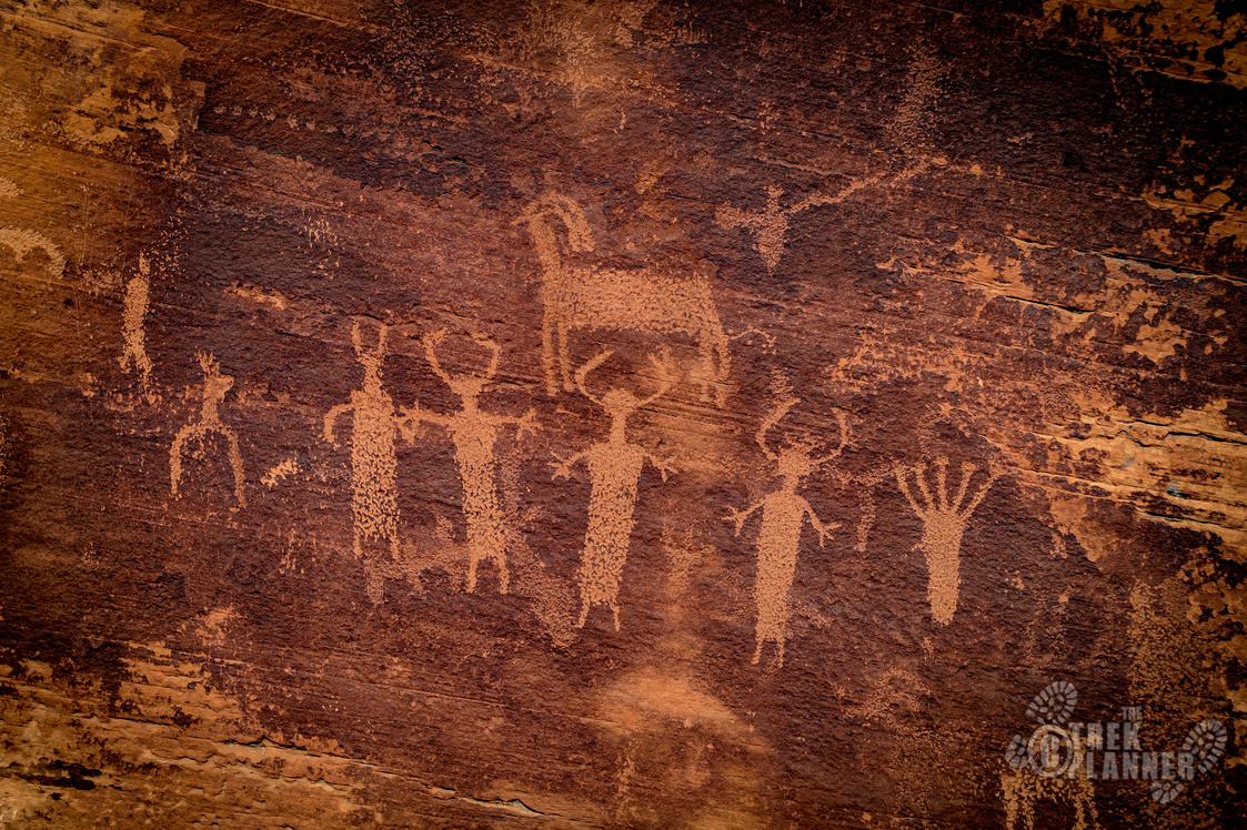 Dark Angel Petroglyphs – Arches National Park Utah