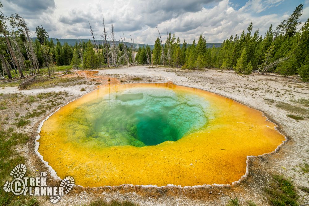 Upper Geyser Basin – Old Faithful – Yellowstone National Park 