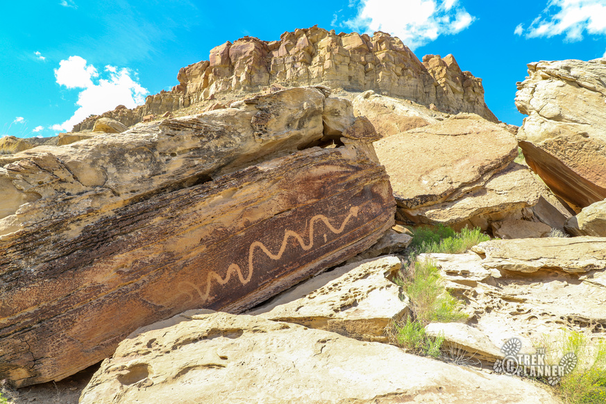 Moore Petroglyphs – near Moore, Utah