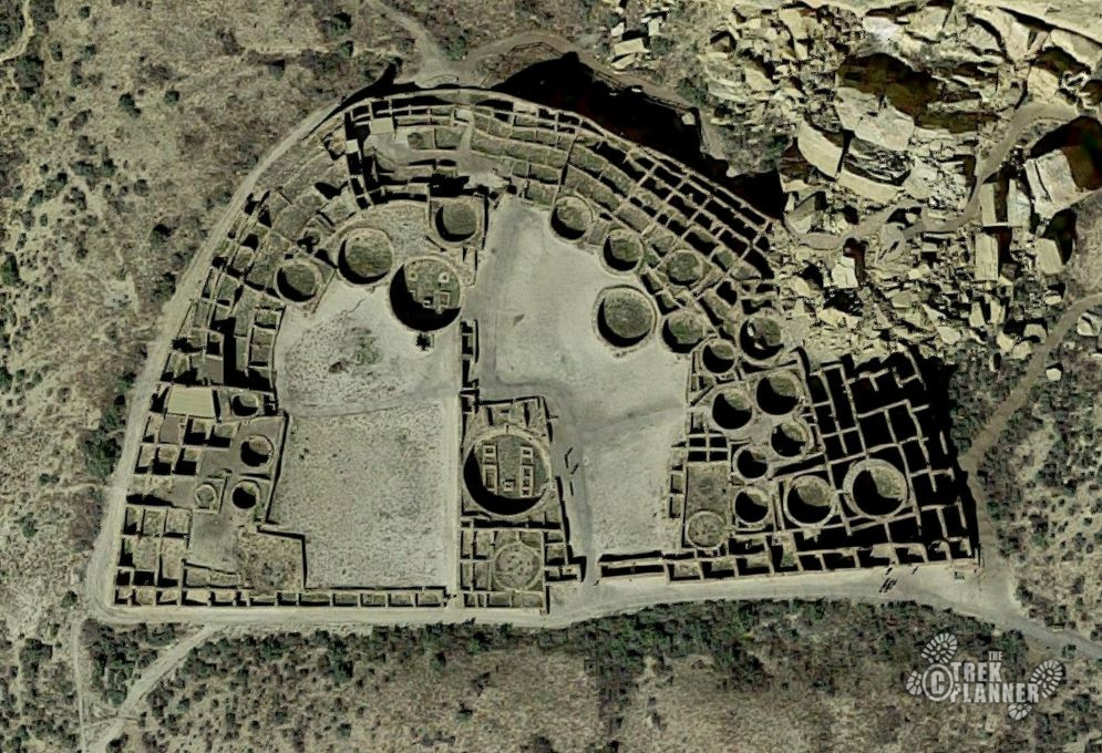 US Southwestern Ancient Civilizations from Above