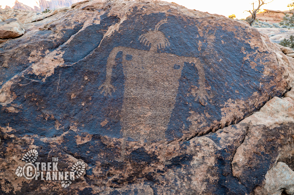 Moab Maiden Petroglyph – Moab, Utah