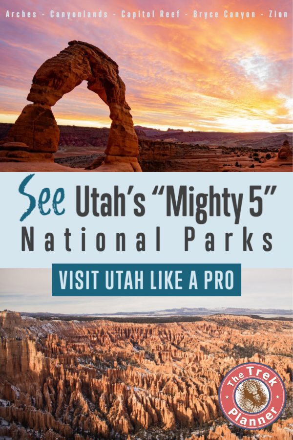 Utahs “mighty 5” National Park Ultimate Road Trip The Trek Planner