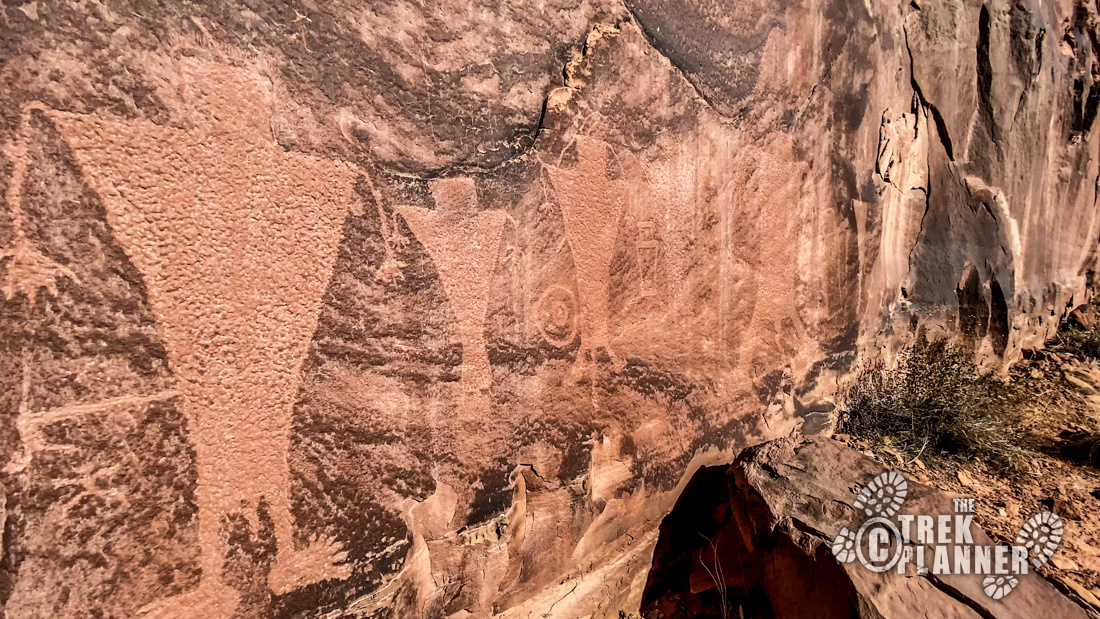 Kane Creek Road Petroglyphs – Moab, Utah