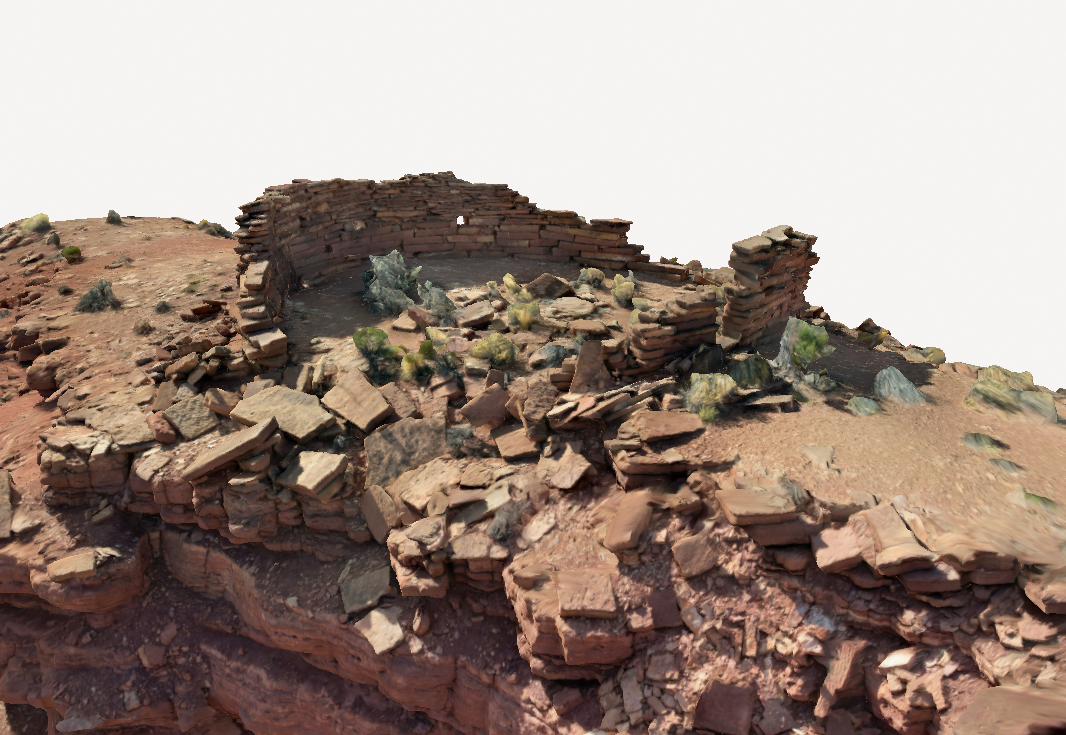 (3D Model) Red Mesa Citadel