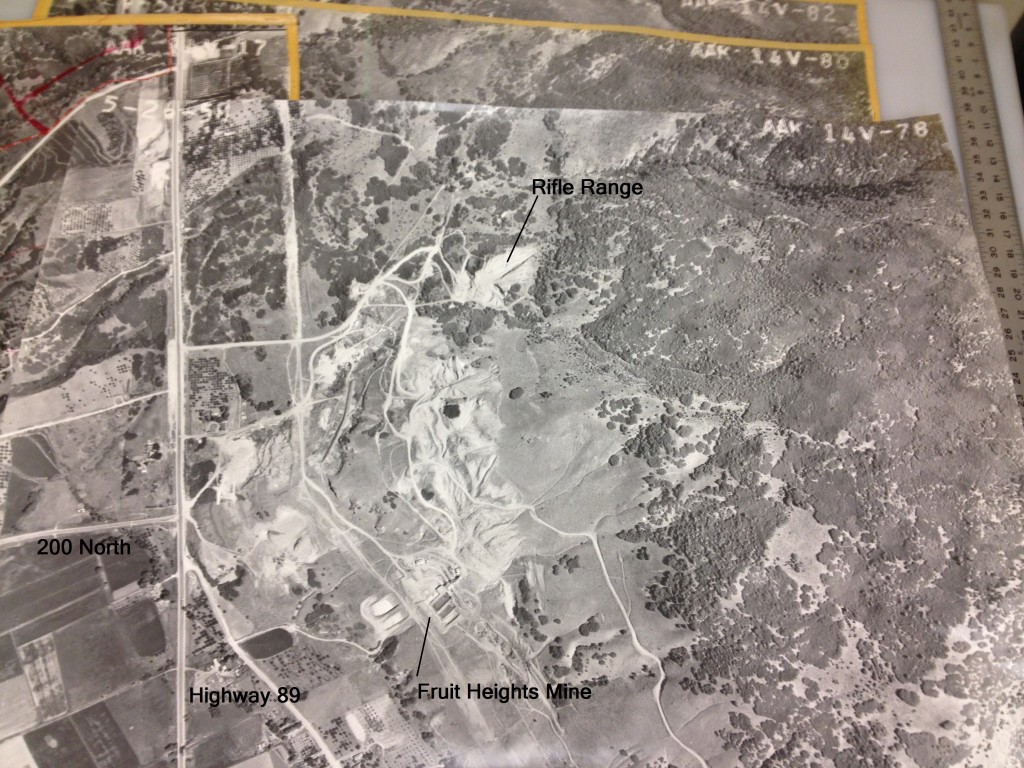 Full map picture. From 1958 aerial photograph.