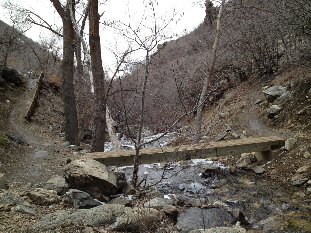 First creek crossing - bridge