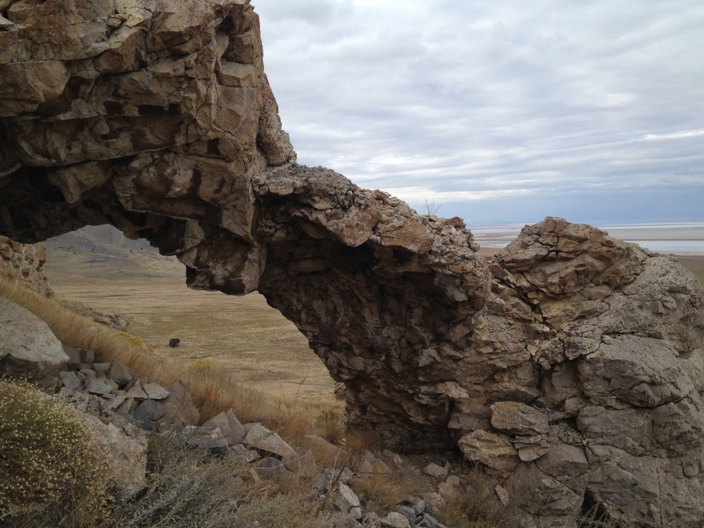 Crumbling Arch - a free standing arch that seems to be falling apart.
