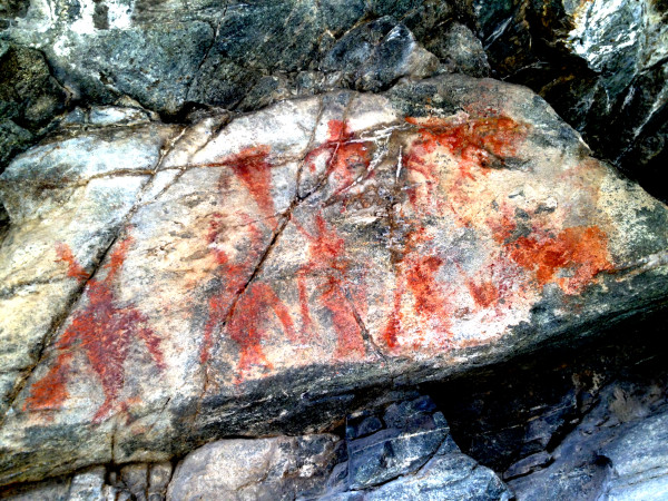 Parrish Creek Pictographs - Centerville, Utah