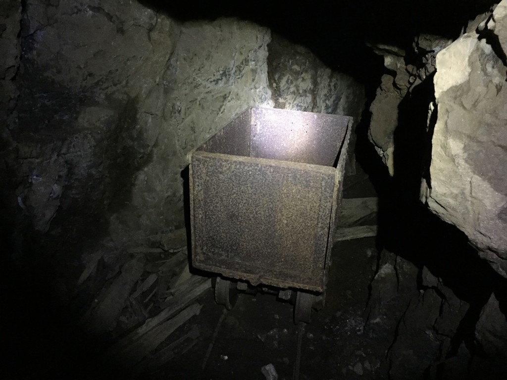 Ore cart that is still intact