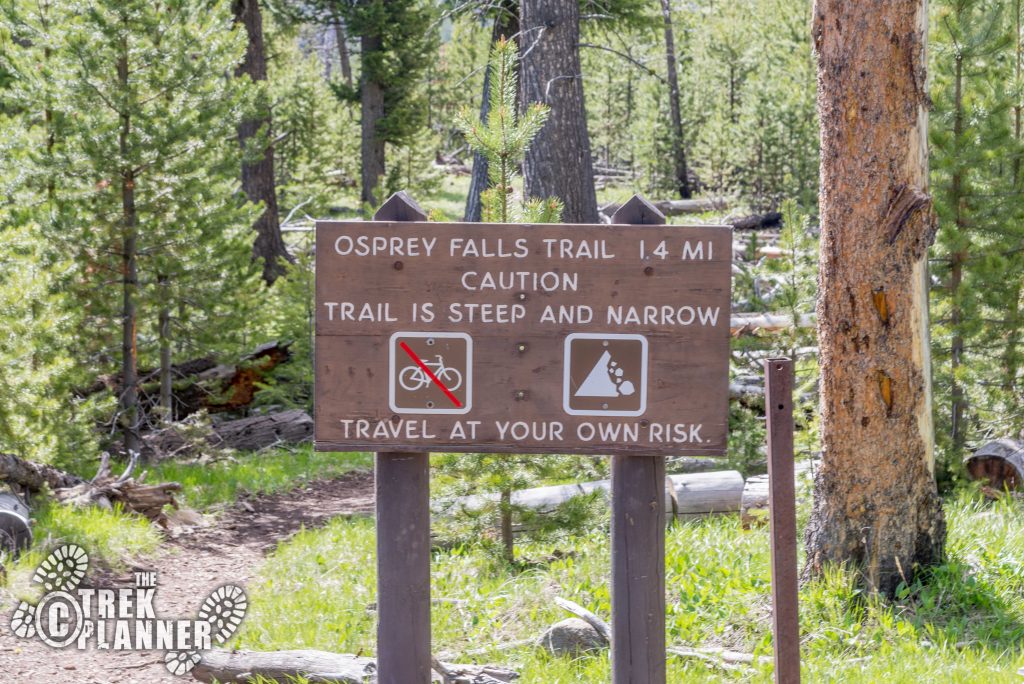 Osprey Falls – Yellowstone National Park | The Trek Planner