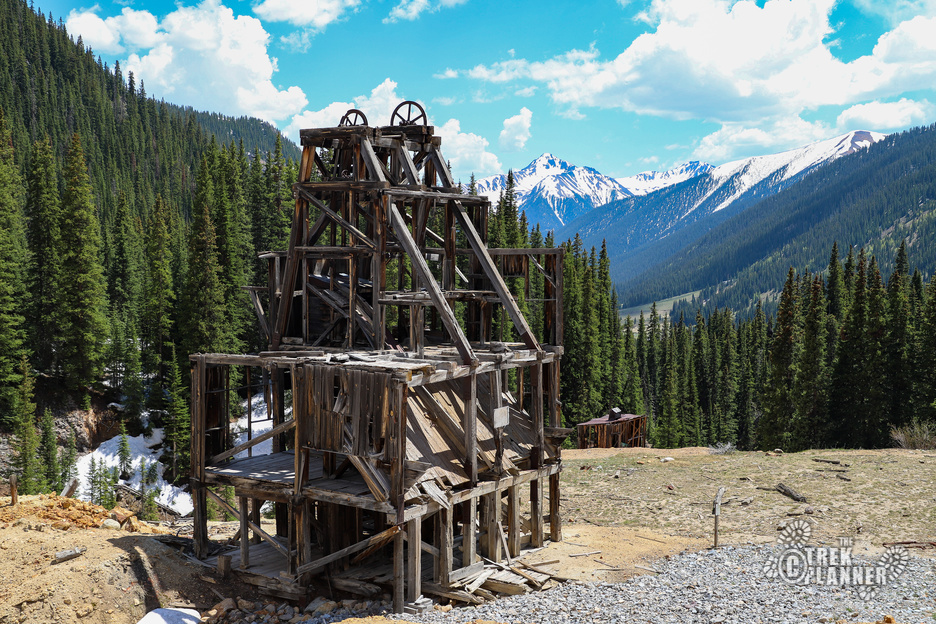 Porphyry Mine – Million Dollar Highway, Colorado
