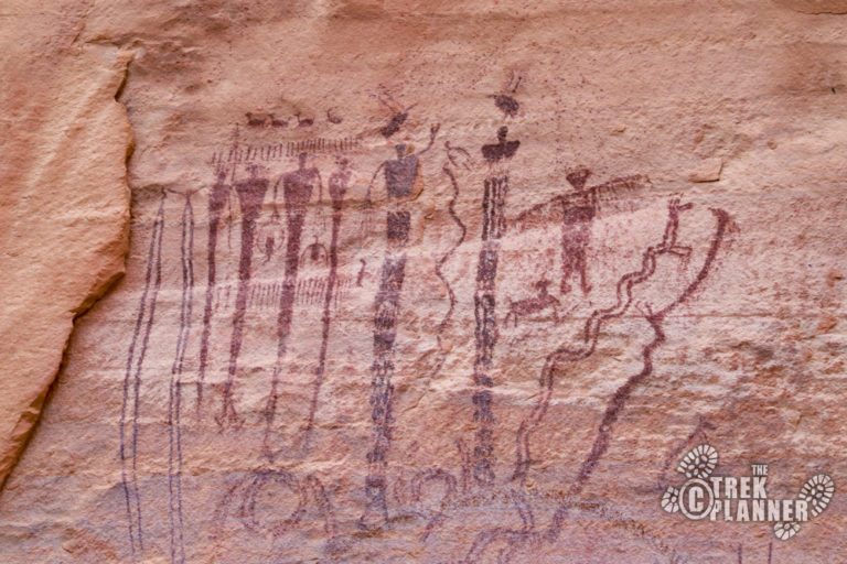 Buckhorn Wash Pictograph Panel Buckhorn Wash Utah The 