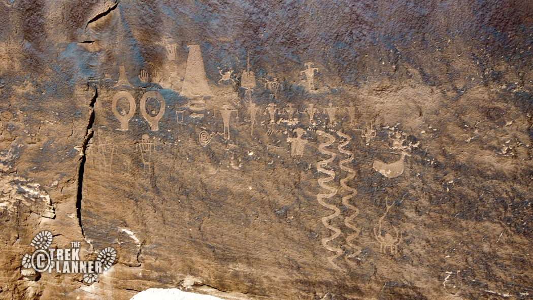 The Spider Petroglyph Panel – Southeastern Utah