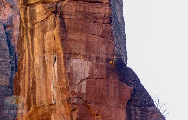 Rock Climbing at The Pulpit – Zion National Park, Utah